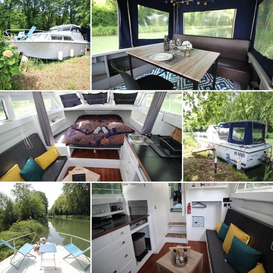Bateau-hôtel Nuit A Quai Sur Notre Vedette! Meilhan-sur-Garonne